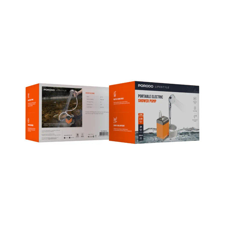 دوش شارژی پرودو مدل PD-LFST021-OG قابل حمل