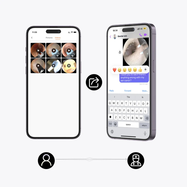 گوش پاکن هوشمند برقی بیبرد مدل M9 S