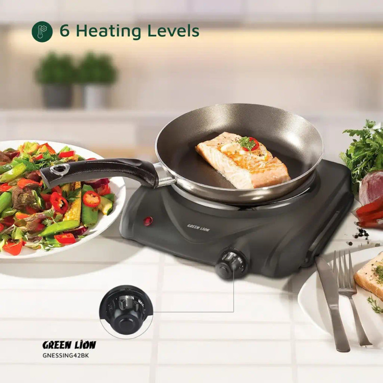 اجاق برقی تک شعله گرین لاین مدل GNESSING42BK