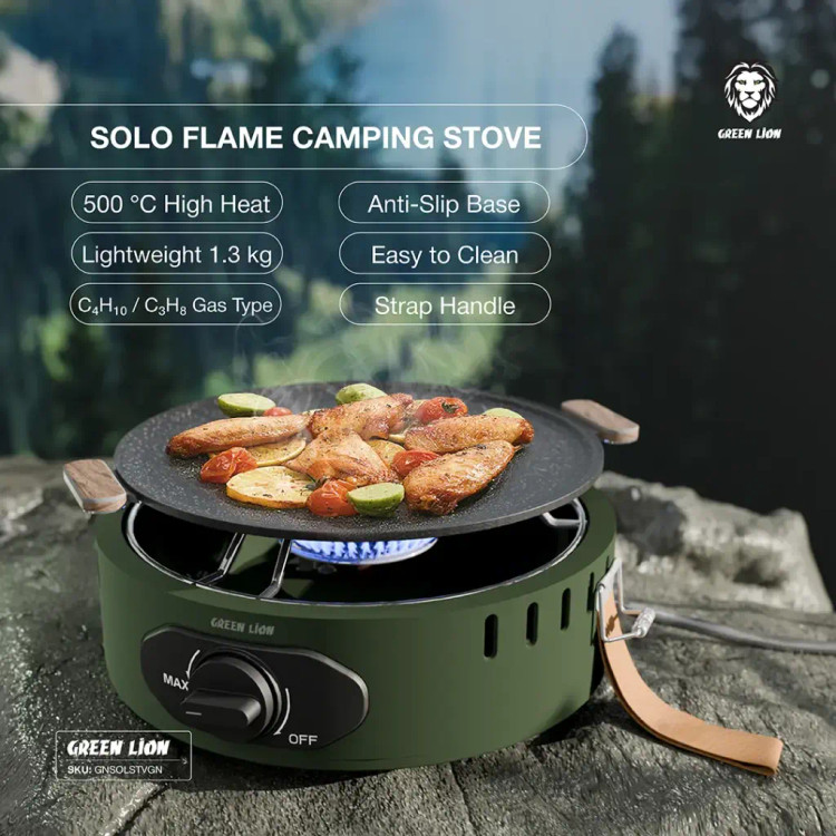 اجاق گازی مسافرتی گرین لاین مدل Solo Flame