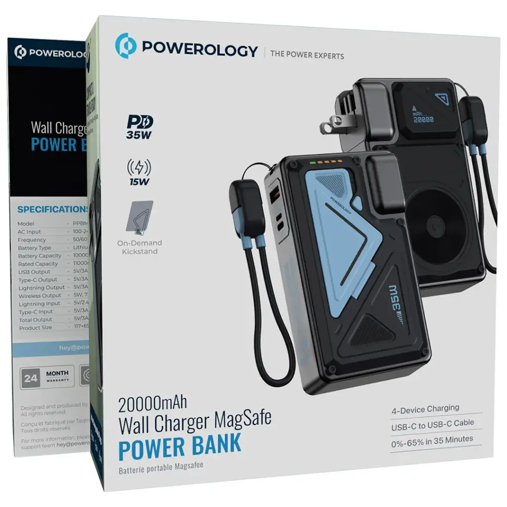 پاوربانک پاورولوجی مدل Wall Charger MagSafe