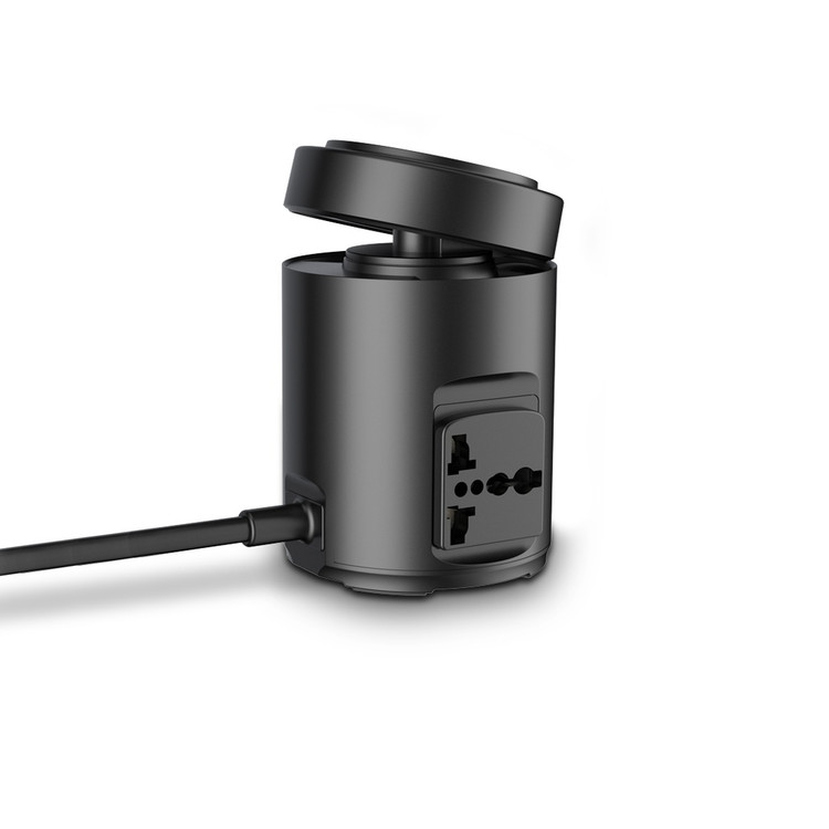 هاب برق و شارژ Powerology MagSafe Power Hub با شارژ بیسیم 15W، USB-C PD 65W و USB-A QC 3.0