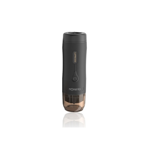 اسپرسوساز قابل حمل LePresso Momento 2.0 مدل LPPESSMBK با باتری 2500mAh و توان 75 وات