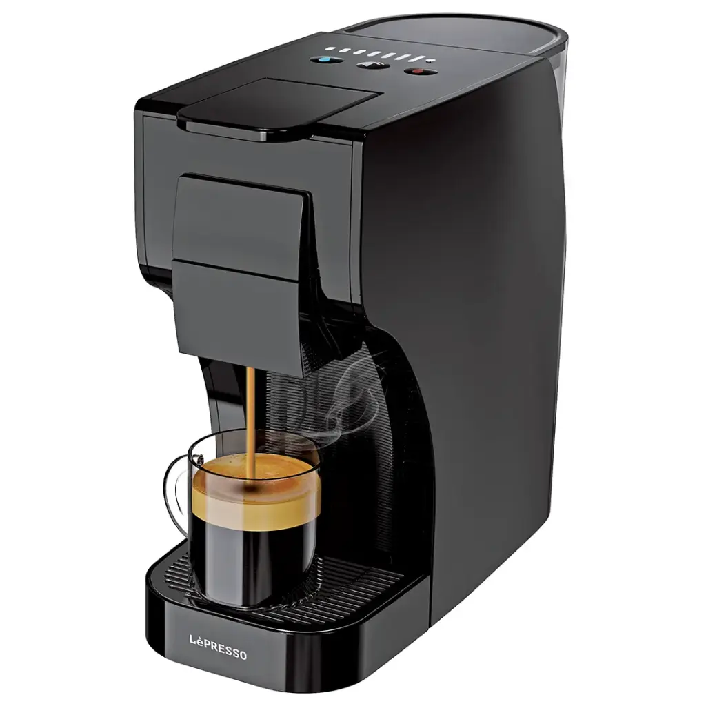 اسپرسوساز چندکاره LePresso Trezza مدل LPCM6618 با پمپ 20 بار و توان 1350 وات