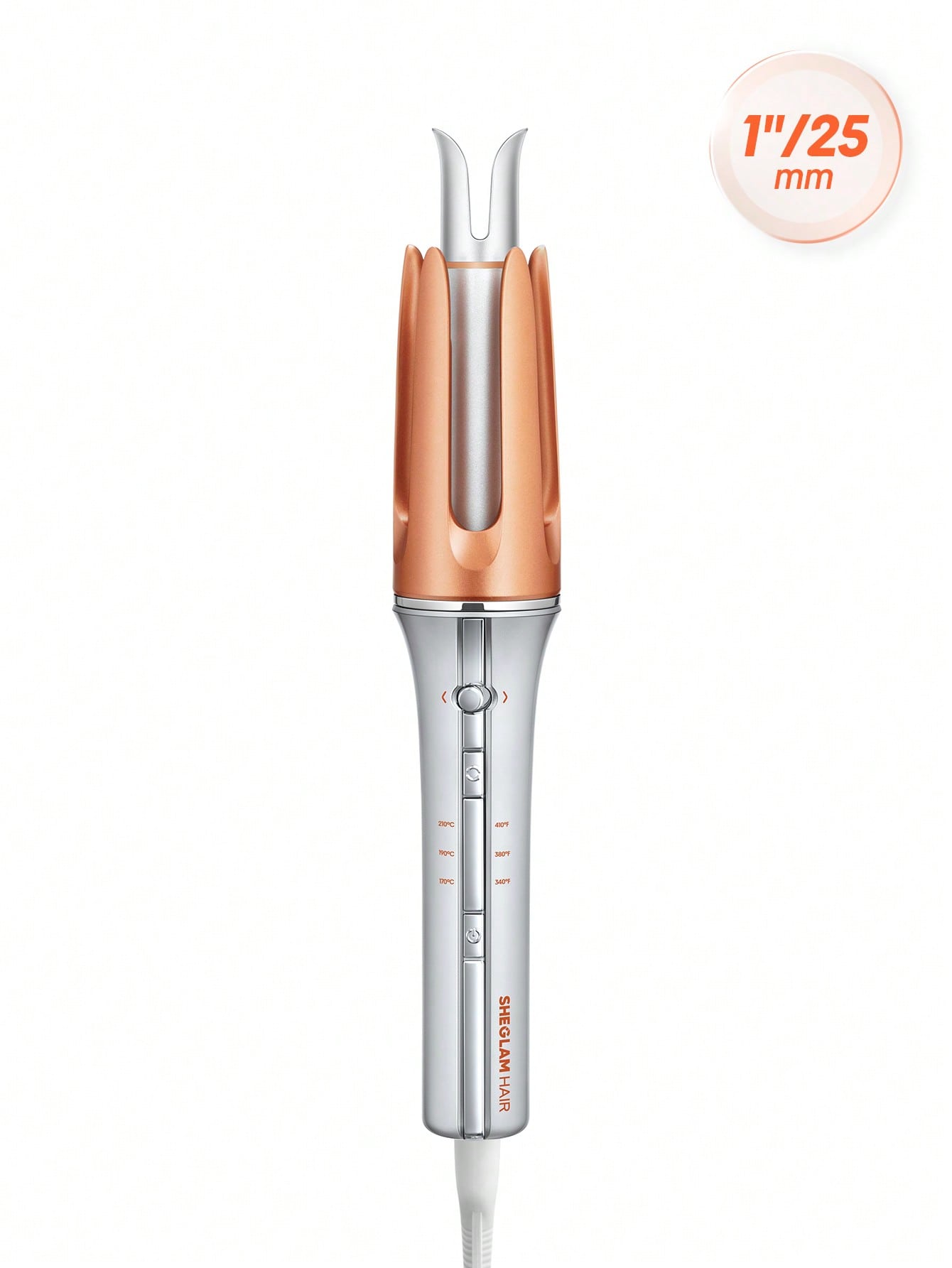 فرکننده مو اتوماتیک SHEGLAM It-Curl One-Touch مدل 25mm | فرکن تک‌لمسی با پوشش سرامیکی