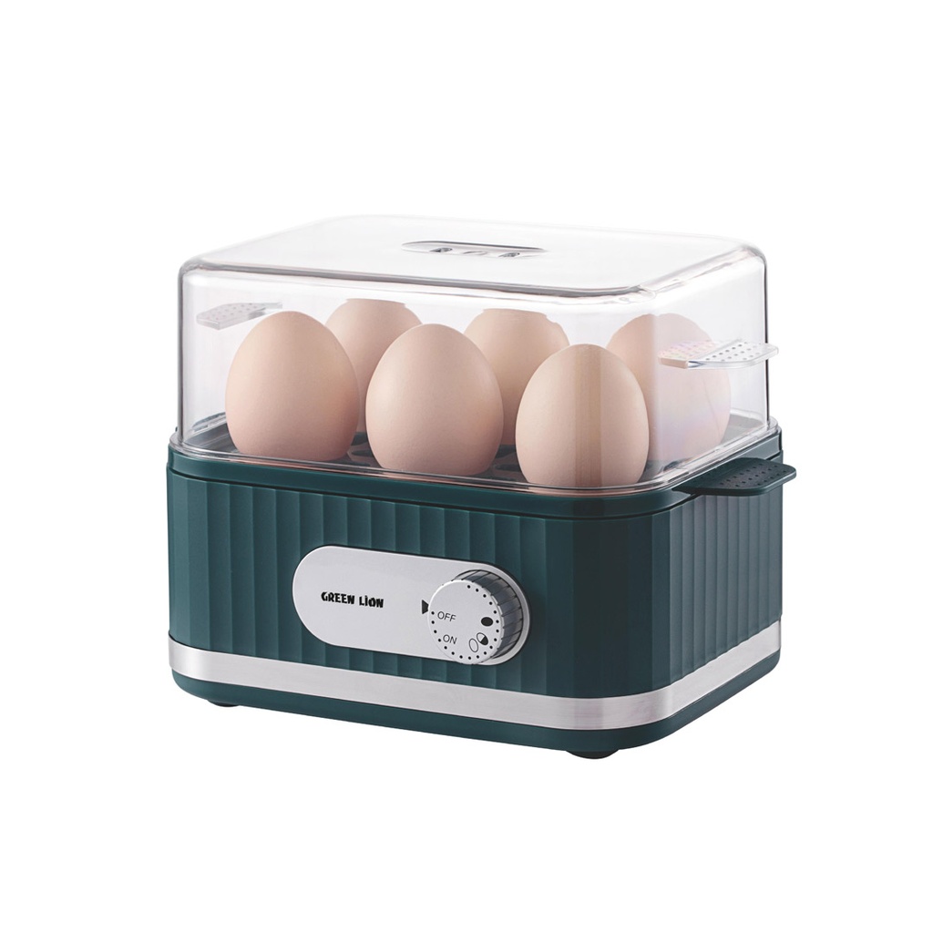 تخم مرغ پز برقی Green Lion Smart Egg Cooker مدل GNSMEGGCKRGN | ظرفیت 6 تخم مرغ و توان 400 وات